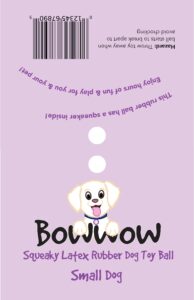 BOWWOW Dog Toy Rework Packaging