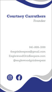 Englewood Grin Keepers Business Card Back