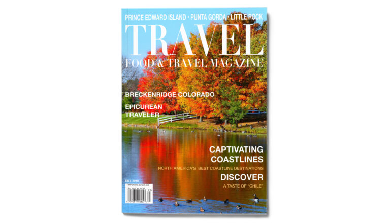 Travel Magazine Cover Mockup