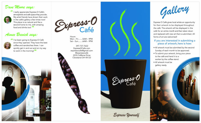 Express-O Café Outside Brochure